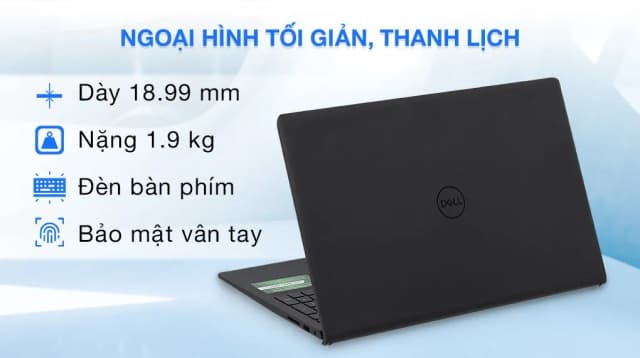Laptop Dell Inspiron 15 3520 - 71069748 (i7 1255U, 16GB, 512GB, Full HD 120Hz, OfficeH24+365, Win11) - 4