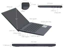 Laptop Dell Latitude 3450 - 71058806 (i7 1355U, 16GB, 512GB, Full HD, Win11) - Giá rẻ nhất hôm nay - Ảnh 10