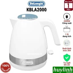 Bình đun siêu tốc Delonghi 1 lít KBLA2000.R - Giá rẻ nhất hôm nay - Ảnh 11