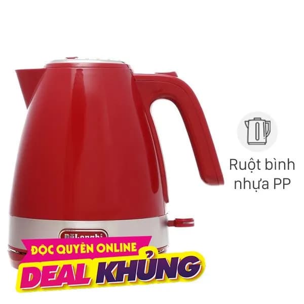So sánh giá Bình đun siêu tốc Delonghi 1 lít KBLA2000.R rẻ nhất? - Ảnh 12