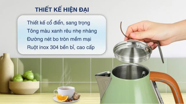 So sánh giá Bình đun siêu tốc Delonghi 1.7 lít KBOV2001.GR rẻ nhất? - Ảnh 12