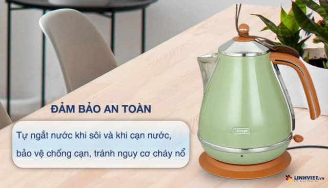 So sánh giá Bình đun siêu tốc Delonghi 1.7 lít KBOV2001.GR rẻ nhất? - Ảnh 6