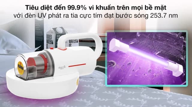So sánh giá Máy hút bụi đệm giường Deerma CM1300 rẻ nhất? - Ảnh 6