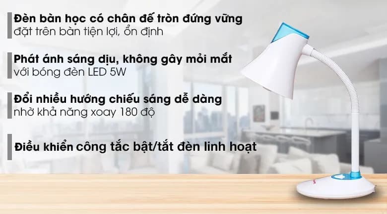 So sánh giá Đèn bàn học Điện Quang DKL15 (Bóng trắng) - Tìm sản phẩm giá rẻ nhất - Ảnh 9