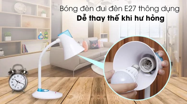 Đèn bàn học Điện Quang DKL15 (Bóng vàng) - Giá rẻ nhất hôm nay - Ảnh 3