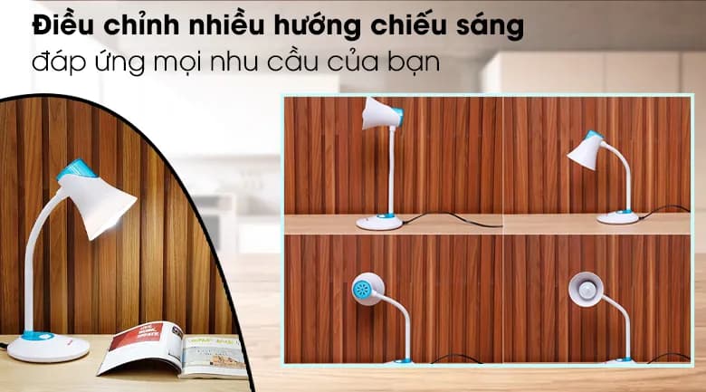 Đèn bàn học Điện Quang DKL15 (Bóng vàng) - Giá rẻ nhất hôm nay - Ảnh 4