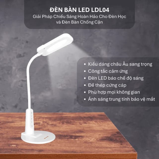 So sánh giá Đèn bàn học Điện Quang ĐQ LDL04 rẻ nhất? - Ảnh 6