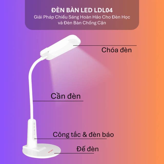 So sánh giá Đèn bàn học Điện Quang ĐQ LDL04 rẻ nhất? - Ảnh 10