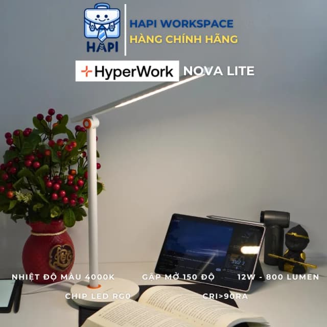 So sánh giá Đèn bàn Led thông minh HyperWork Nova HPW-DL02-WHT rẻ nhất? - Ảnh 13