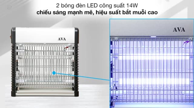 Top 1 so sánh giá Đèn bắt muỗi AVA JB20E-2X6W - Tìm sản phẩm giá rẻ nhất - Ảnh 4