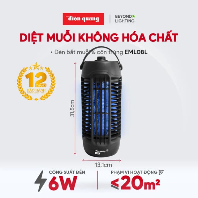 Top 1 so sánh giá Đèn bắt muỗi AVA JB20E-2X6W - Tìm sản phẩm giá rẻ nhất - Ảnh 97