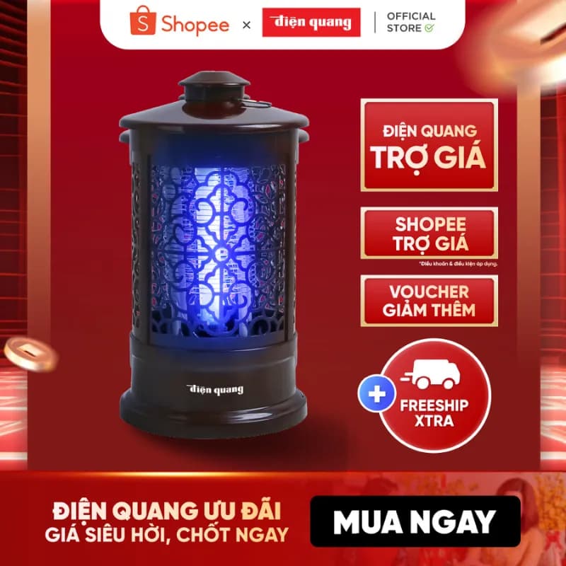So sánh giá Đèn bắt muỗi Điện Quang ĐQ EML03 BR - Tìm sản phẩm giá rẻ nhất - Ảnh 11