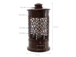 So sánh giá Đèn bắt muỗi Điện Quang ĐQ EML03 BR - Tìm sản phẩm giá rẻ nhất - Ảnh 3