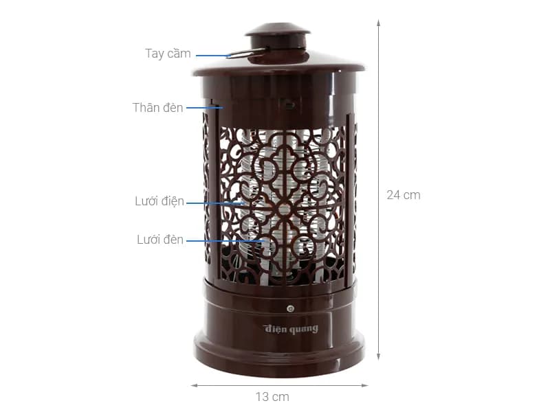 So sánh giá Đèn bắt muỗi Điện Quang ĐQ EML03 BR - Tìm sản phẩm giá rẻ nhất - Ảnh 3