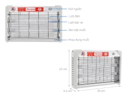 So sánh giá Đèn bắt muỗi Điện Quang ĐQ EML06L - Tìm sản phẩm giá rẻ nhất - Ảnh 3