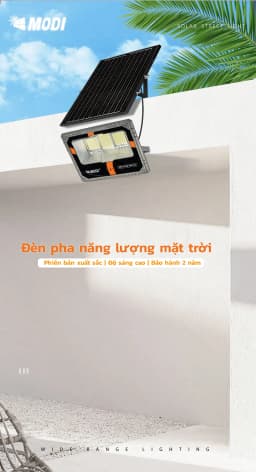 So sánh giá Đèn pha năng lượng mặt trời nhôm Modi MD-PT58-240-W - Tìm sản phẩm giá rẻ nhất - Ảnh 12