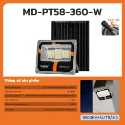 So sánh giá Đèn pha năng lượng mặt trời nhôm Modi MD-PT58-240-W - Tìm sản phẩm giá rẻ nhất - Ảnh 9