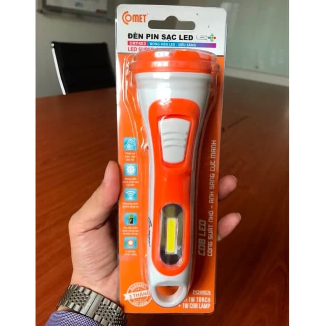 So sánh giá Đèn pin sạc đa năng Comet CRT453 rẻ nhất? - Ảnh 7