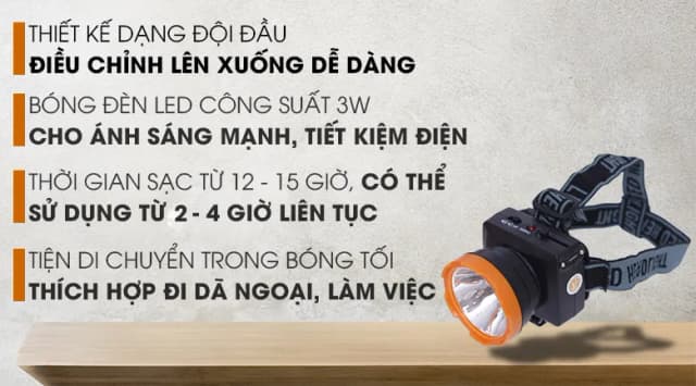 So sánh giá Đèn pin sạc đội đầu Comet CRT1612 rẻ nhất? - Ảnh 13