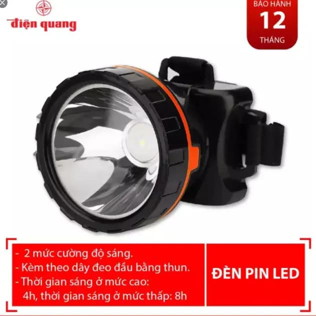 So sánh giá Đèn pin sạc đội đầu Điện Quang ĐQ PFL13 R BLO rẻ nhất? - Ảnh 5