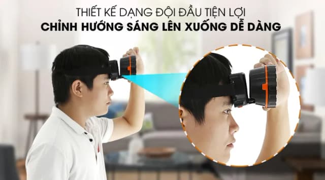 So sánh giá Đèn pin sạc đội đầu Điện Quang ĐQ PFL13 R BLO rẻ nhất? - Ảnh 10