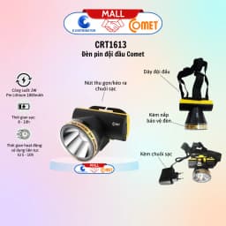 So sánh giá Đèn pin sạc đội đầu Comet CRT1616 - Tìm sản phẩm giá rẻ nhất - Ảnh 10