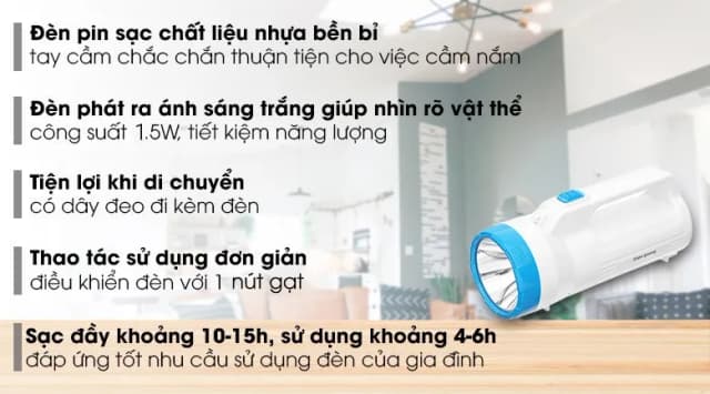So sánh giá Đèn pin sạc Điện Quang ĐQ PFL06 R WB rẻ nhất? - Ảnh 14