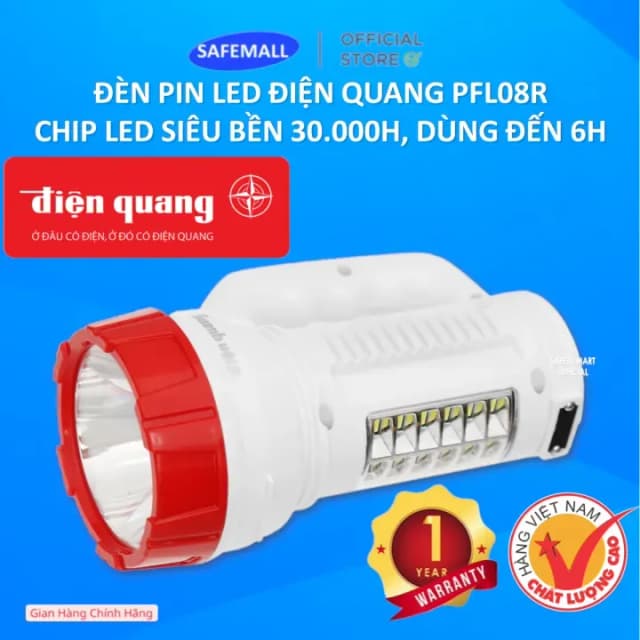 Top 1 so sánh giá Đèn pin sạc Điện Quang ĐQ PFL08 R WR - Tìm sản phẩm giá rẻ nhất - Ảnh 44