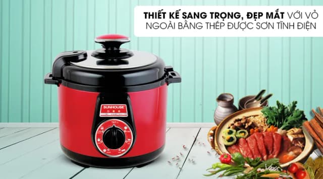 So sánh giá Nồi áp suất điện Sunhouse SHD-1552 5 lít rẻ nhất? - Ảnh 5