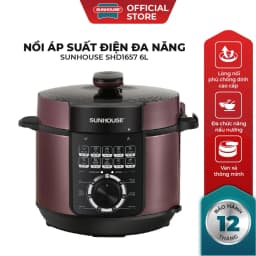 Nồi áp suất điện Sunhouse SHD1657 6 lít - Giá rẻ nhất hôm nay - Ảnh 12