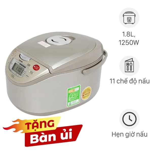 Nồi cơm cao tần Toshiba 1.8 lít RC-18RH(CG)VN - Ảnh 3