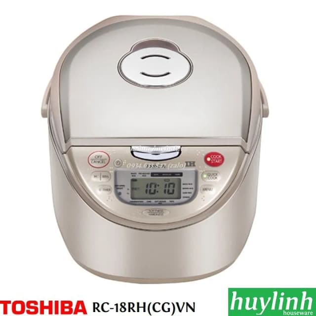 So sánh giá Nồi cơm cao tần Toshiba 1.8 lít RC-18RH(CG)VN rẻ nhất? - Ảnh 4