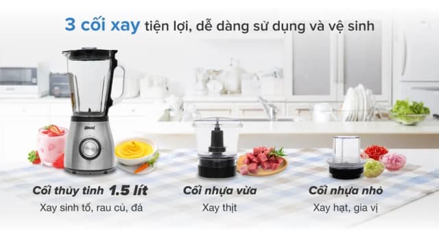 So sánh giá Máy xay sinh tố đa năng DMAX BL9702-GS rẻ nhất? - Ảnh 12