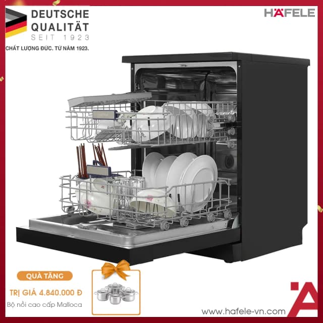 So sánh giá Máy rửa chén độc lập Hafele HDW-F6012S (535.29.671) rẻ nhất? - Ảnh 17