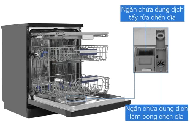 So sánh giá Máy rửa chén độc lập Hafele HDW-F602EB (538.21.360) rẻ nhất? - Ảnh 15