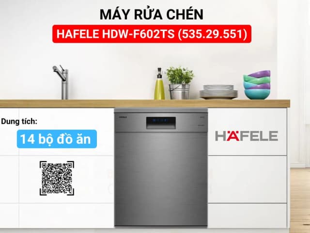 So sánh giá Máy rửa chén độc lập Hafele HDW-F602TS (535.29.551) rẻ nhất? - Ảnh 13