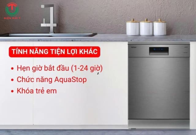 So sánh giá Máy rửa chén độc lập Hafele HDW-F602TS (535.29.551) rẻ nhất? - Ảnh 17