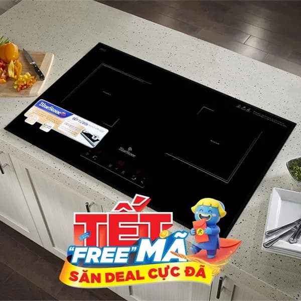 So sánh giá Bếp từ đôi âm BlueStone ICB-6833 4000W rẻ nhất? - Ảnh 4