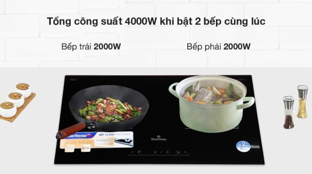 So sánh giá Bếp từ đôi âm BlueStone ICB-6833 4000W rẻ nhất? - Ảnh 10