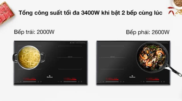 So sánh giá Bếp từ đôi âm BlueStone ICB-6917 3400W rẻ nhất? - Ảnh 11