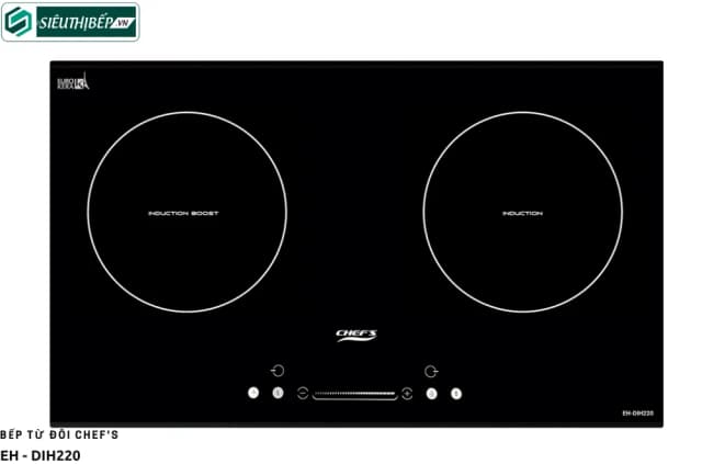 Top 1 so sánh giá Bếp từ đôi lắp âm Chef's EH - DIH220 - Tìm sản phẩm giá rẻ nhất - Ảnh 3