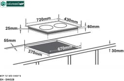 Bếp từ đôi lắp âm Chef's EH - DIH328 - Giá rẻ nhất hôm nay - Ảnh 18