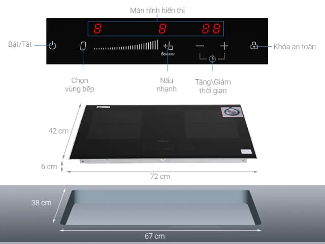 Top 1 so sánh giá Bếp từ đôi lắp âm Chef's EH - DIH328 - Tìm sản phẩm giá rẻ nhất - Ảnh 13