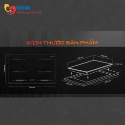 Bếp từ đôi âm Junger MK-22 4000W - Giá rẻ nhất hôm nay - Ảnh 12