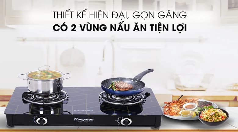 So sánh giá Bếp ga đôi Kangaroo KG526M - Tìm sản phẩm giá rẻ nhất - Ảnh 17