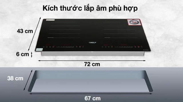 Top 1 so sánh giá Bếp từ đôi âm Chef's EH - DIH203 4400W - Tìm sản phẩm giá rẻ nhất - Ảnh 3