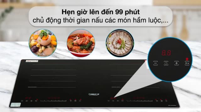 Top 1 so sánh giá Bếp từ đôi âm Chef's EH - DIH203 4400W - Tìm sản phẩm giá rẻ nhất - Ảnh 22