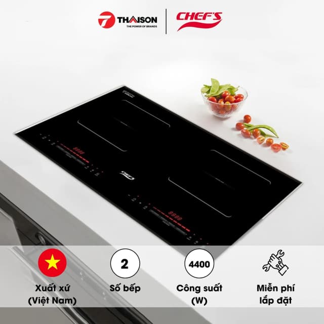 Top 1 so sánh giá Bếp từ đôi âm Chef's EH - DIH203 4400W - Tìm sản phẩm giá rẻ nhất - Ảnh 30