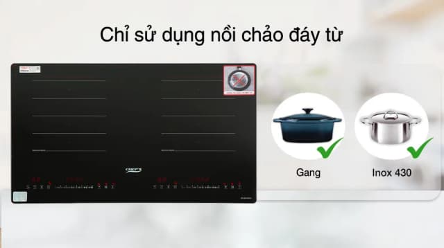 Top 1 so sánh giá Bếp từ đôi âm Chef's EH - DIH203 4400W - Tìm sản phẩm giá rẻ nhất - Ảnh 6