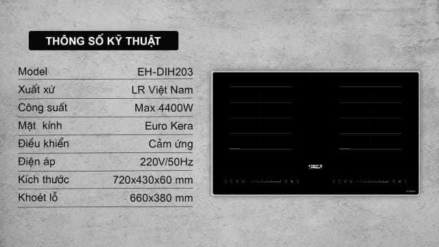 Top 1 so sánh giá Bếp từ đôi âm Chef's EH - DIH203 4400W - Tìm sản phẩm giá rẻ nhất - Ảnh 57